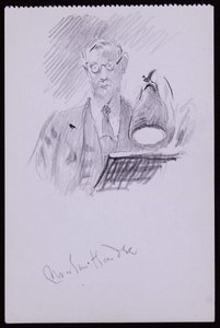 Porträt von Martin Hardie, ca. 1931 von Francis Wilfred Lawson