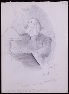 Porträt von North ? von Francis Wilfred Lawson