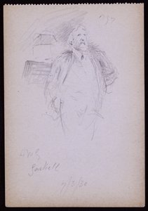 Porträt von Percival Gaskell von Francis Wilfred Lawson