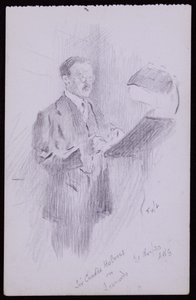 Porträt von Sir Charles Holmes