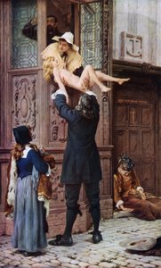 Gerettet vor der Pest von Francis William (after) Topham