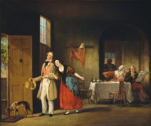 Der schüchterne Cousin von Francis William Edmonds