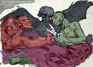 Sie machen ihre Toilette: Gravur von Francisco Goya y Lucientes (1746-1826) um 1820.