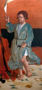 Heiliger Cyr (Detail) von Francisco (attr.to) Henriques