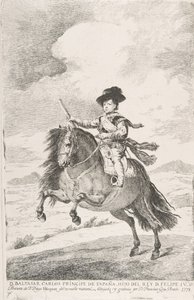 Baltasar Carlos, Prinz von Spanien und Sohn von Philipp IV D. Baltasar Carlos Principe de Espa..., 1778