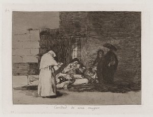Caridad de una mujer (Eine Frau)