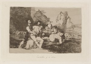 Curarlos, y ? otra (Heilt sie, und weiter), Platte 20 aus Los desastres de la guerra (Die Schrecken des Krieges) von Francisco de Goya
