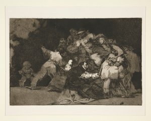 Disparate general, pl. 9 aus der Serie Los proverbios von Francisco de Goya