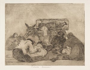 Tafel 66 aus Die Schrecken des Krieges..., nach 1814-15 veröffentlicht 1863