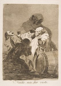 Tafel 79 aus Los Caprichos: Niemand hat uns gesehen, 1799 von Francisco de Goya