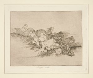 Es passiert immer, pl. 8 aus Los desastres de la guerra (Die Schrecken des Krieges) von Francisco de Goya