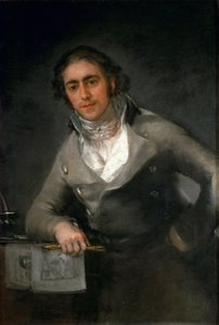 Porträt eines Mannes Evaristo Pérez de Castro, ca. 1806 von Francisco Goya de