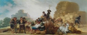 Die Tenne oder Der Sommer, 1786 von Francisco de Goya