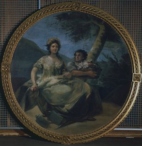 Allegorie der Landwirtschaft, um 1805 von Francisco Jose de Goya y Lucientes
