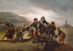 Jungen spielen Soldaten von Francisco Jose de Goya y Lucientes