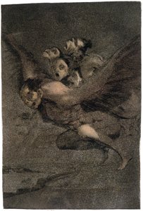 Buen Viage (Gute Reise). Flügelmonster. c.1802 (Gravur)