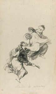Traum vom Auspeitschen von Francisco Jose de Goya y Lucientes