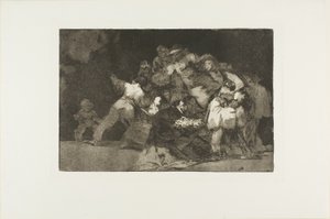 Allgemeine Torheit, Platte neun aus Die Sprichwörter von Francisco Jose de Goya y Lucientes