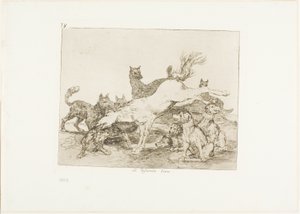 Er verteidigt sich gut, Platte 78 aus Die Schrecken des Krieges von Francisco Jose de Goya y Lucientes