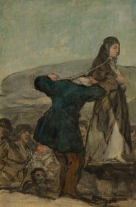 Hexenhinrichtung von Francisco Jose de Goya y Lucientes