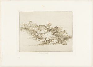 Es passiert immer, Platte acht aus Die Schrecken des Krieges von Francisco Jose de Goya y Lucientes