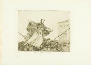 Möge die Schnur reißen, Tafel 77 aus den Schrecken des Krieges von Francisco Jose de Goya y Lucientes