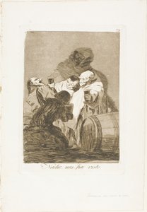 Niemand hat uns gesehen, Platte 79 aus Los Caprichos von Francisco Jose de Goya y Lucientes