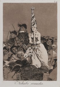 Es konnte nichts dagegen getan werden (Nohubo remedio) von Francisco de Goya