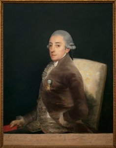 Porträt von Don Bernardo de Iriarte (1735-1814)