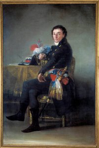 Porträt von Ferdinand Guillemardet, Botschafter Frankreichs in Spanien (1765-1809). Gemälde von Francisco de Goya (1746-1828) 19. Jahrhundert