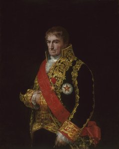 Porträt von General José Manuel Romero, ca. 1810