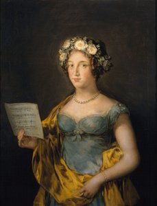 Porträt von Manuela Tellez Giron y Pimentel, Herzogin von Abrantes von Francisco de Goya