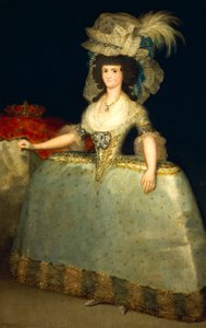 Porträt von Maria Luisa von Parma von Francisco Jose de Goya y Lucientes