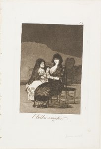Schöne Lehren, Platte 15 aus Los Caprichos