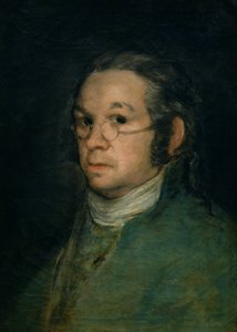 Selbstporträt mit Brille, ca. 1800 von Francisco de Goya