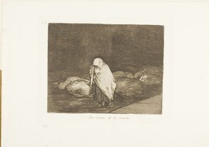 Die Betten des Todes, Platte 62 aus Die Schrecken des Krieges von Francisco Jose de Goya y Lucientes