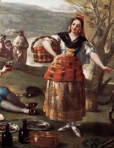 Der Orangenverkäufer von Francisco Jose de Goya y Lucientes