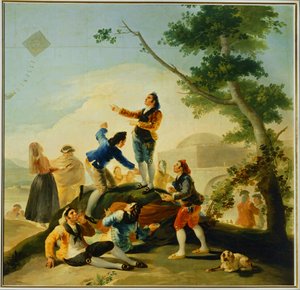 Der Drachen (Wandteppichentwurf im Prado)