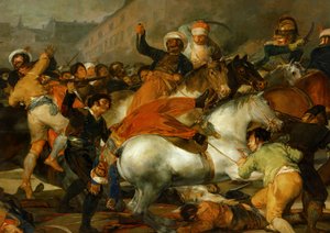 Der zweite Mai 1808 in Madrid: der Angriff