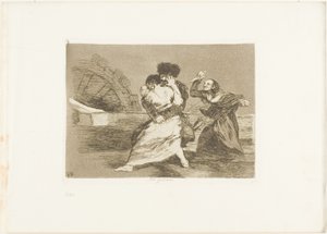 Das gefällt ihnen nicht, Platte neun aus Die Schrecken des Krieges von Francisco Jose de Goya y Lucientes