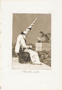 Diese Staubkörner, Platte 23 aus Los Caprichos von Francisco Jose de Goya y Lucientes
