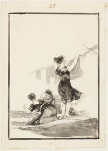 Nützliche Arbeit von Francisco de Goya