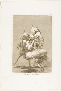 Was man einem anderen antut, Platte 77 aus Los Caprichos von Francisco Jose de Goya y Lucientes