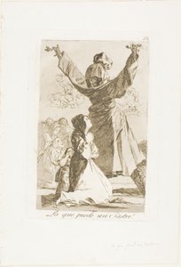 Was ein Schneider tun kann!, Platte 52 aus Los Caprichos von Francisco Jose de Goya y Lucientes
