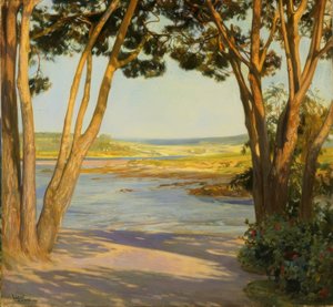 Santa Cruz – 1910 – Öl auf Leinwand – 92x98 cm von Francisco Llorens Diaz