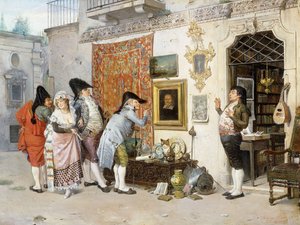 Der Antiquar von Francisco Peralta del Campo