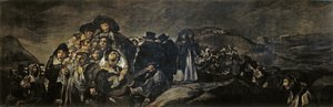 Eine Pilgerreise nach San Isidro von Francisco de Goya