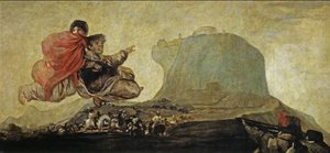 Asmodea oder Fantastische Vision von Francisco de Goya