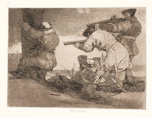 Barbar! (38) von Francisco de Goya