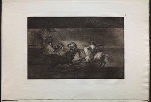 Stierkämpfe: Der Tod von Pepe Illo 3. Komposition, 1876